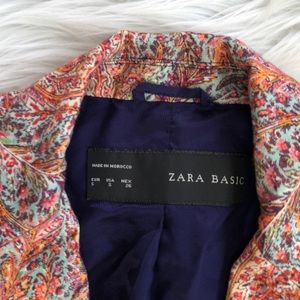 Zara Jackets & Coats - Zara paisley print blazer Zara Jackets & Coats - Zara paisley print blazer
